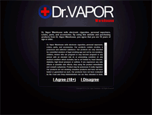 Tablet Screenshot of drvaporwarehouse.net